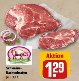 REWE Schweine-Nackenbraten Angebot
