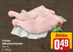 REWE Frischer Hähnchen-Schenkel Angebot