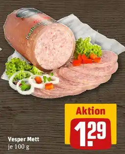 REWE Vesper Mett Angebot