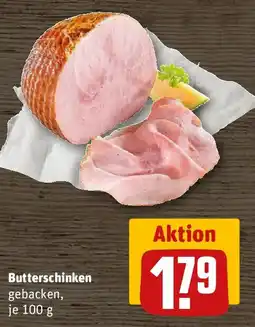 REWE Butterschinken gebacken Angebot