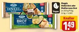 REWE Meggle Dinkelmehl Brot Angebot