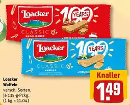 REWE Loacker Waffeln Angebot