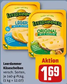 REWE Leerdammer Käsescheiben Angebot