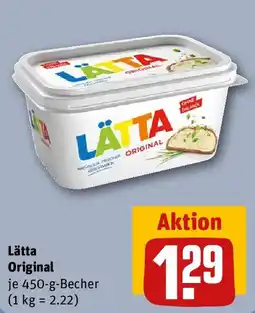 REWE Lättta Original Angebot