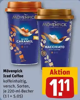 REWE Mövenpick Iced Coffee Angebot