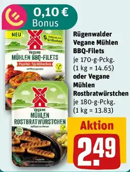 REWE Vegane MÜHLEN BBQ-FIlets Angebot
