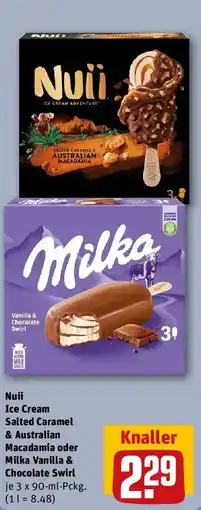 REWE Nuiii Ice Cream Angebot