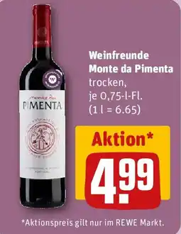 REWE Weinfreunde Monte da Pimenta trocken Angebot