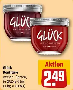 REWE Glück Konfitüre Angebot