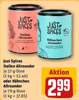 REWE Just Spices Italian Allrounder Angebot