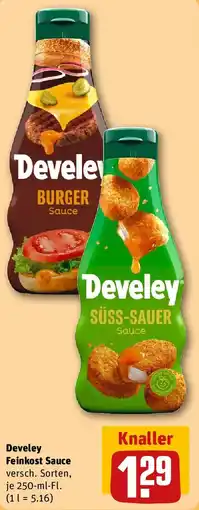 REWE Develey Feinkost Sauce Angebot