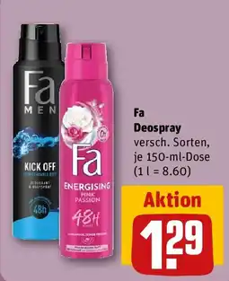 REWE Fa Deospray Angebot
