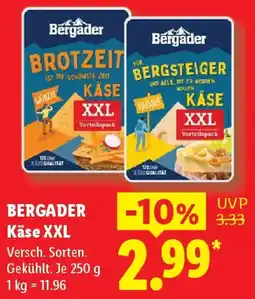 Lidl BERGADER Käse XXL Angebot