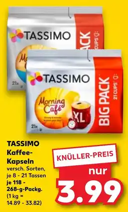 Kaufland TASSIMO Kaffee-Kapseln Angebot