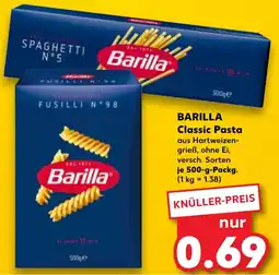 Kaufland Barilla Classic Pasta Angebot
