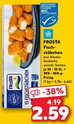 Kaufland FROSTA Fischstäbchen Angebot