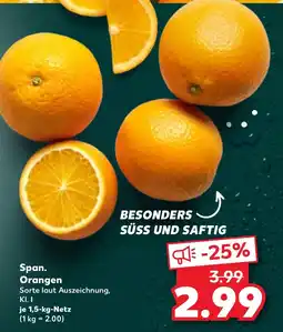 Kaufland Span. Orangen Angebot