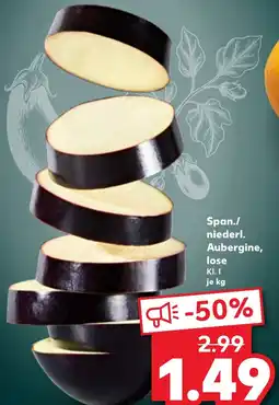 Kaufland Span./niederl. Aubergine, lose Angebot