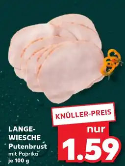 Kaufland LANGE-WIESCHE Putenbrust Angebot