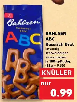 Kaufland BAHLSSEN ABC Russisch Brot Angebot