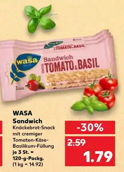 Kaufland WASA Sandwich Angebot