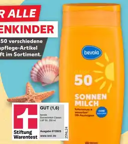 Kaufland bevola Sonnenmilch Classic LSF 50 Angebot