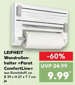 Kaufland LEIFHEIT Wandrollenhalter »Parat ComfortLine« Angebot