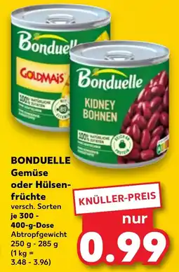 Kaufland BONDUELLE Gemüse oder Hülsenfrüchte Angebot
