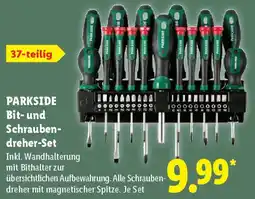 Lidl PARKSIDE Bit und Schraubendreher-Set Angebot