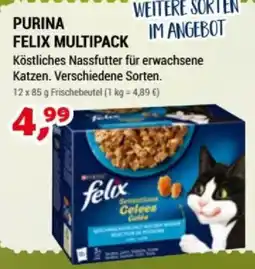 Zookauf Purina Felix Multipack Angebot
