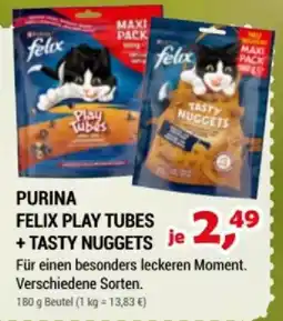 Zookauf PURINA FELIX PLAY TUBES + TASTY NUGGETS Angebot