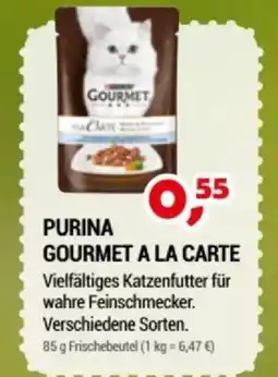 Zookauf PURINA GOURMET A LA CARTE Angebot