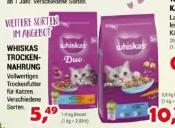 Zookauf WHISKAS TROCKENNAHRUNG Angebot