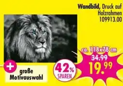 Möbel Boss Wandbild, Druck auf Holzrahmen Angebot