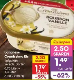 Netto Marken-Discount Langnese Cremissimo Eis Angebot