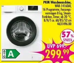 Möbel Boss PKM Waschmaschine, WA8-1416DAI Angebot