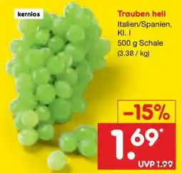 Netto Marken-Discount Trauben hell Angebot