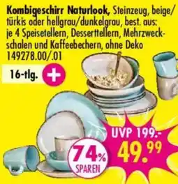 Möbel Boss Kombigeschirr Naturlook Angebot