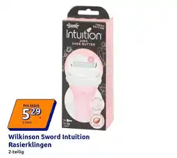 Action Wilkinson Sword Intuition Rasierklingen Angebot