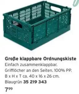 Tchibo Große klappbare Ordnungskiste Angebot