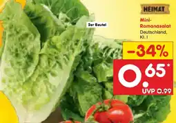 Netto Marken-Discount HEIMAT Mini-Romanasalat Angebot