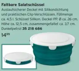 Tchibo Faltbare Salatschüssel Angebot
