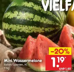 Netto Marken-Discount Mini Wassermelone Angebot
