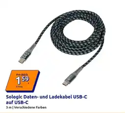Action Solologic Daten- und Ladekabel USB-C Angebot