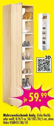 Möbel Boss Mehrzweckschrank Andy Angebot