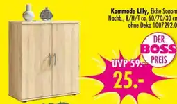 Möbel Boss Kommode Lilly, Eiche Sonom Angebot