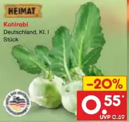 Netto Marken-Discount HEIMAT Kohlrabi Angebot