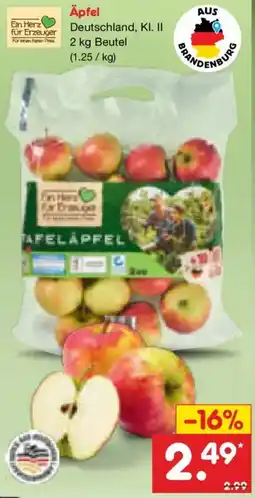 Netto Marken-Discount Ein Herz für Erzeuger Äpfel Angebot