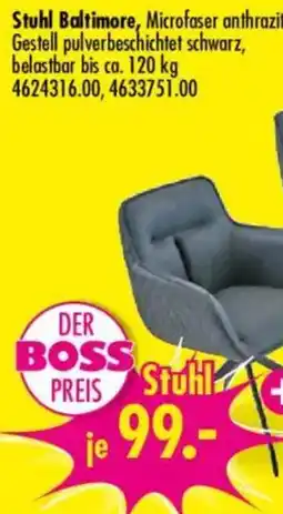 Möbel Boss Stuhl Baltimore Angebot