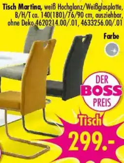 Möbel Boss Tisch Martina Angebot